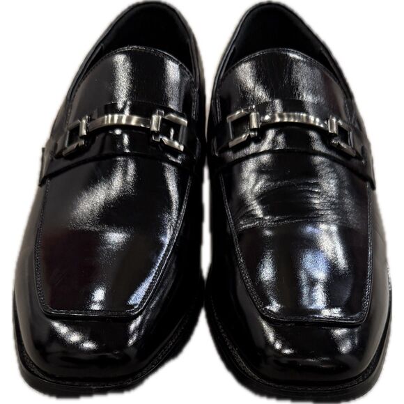 Stacy Adams Black Leather Horsebit Loafers – Men’s Size 10 - Picture 5 of 6